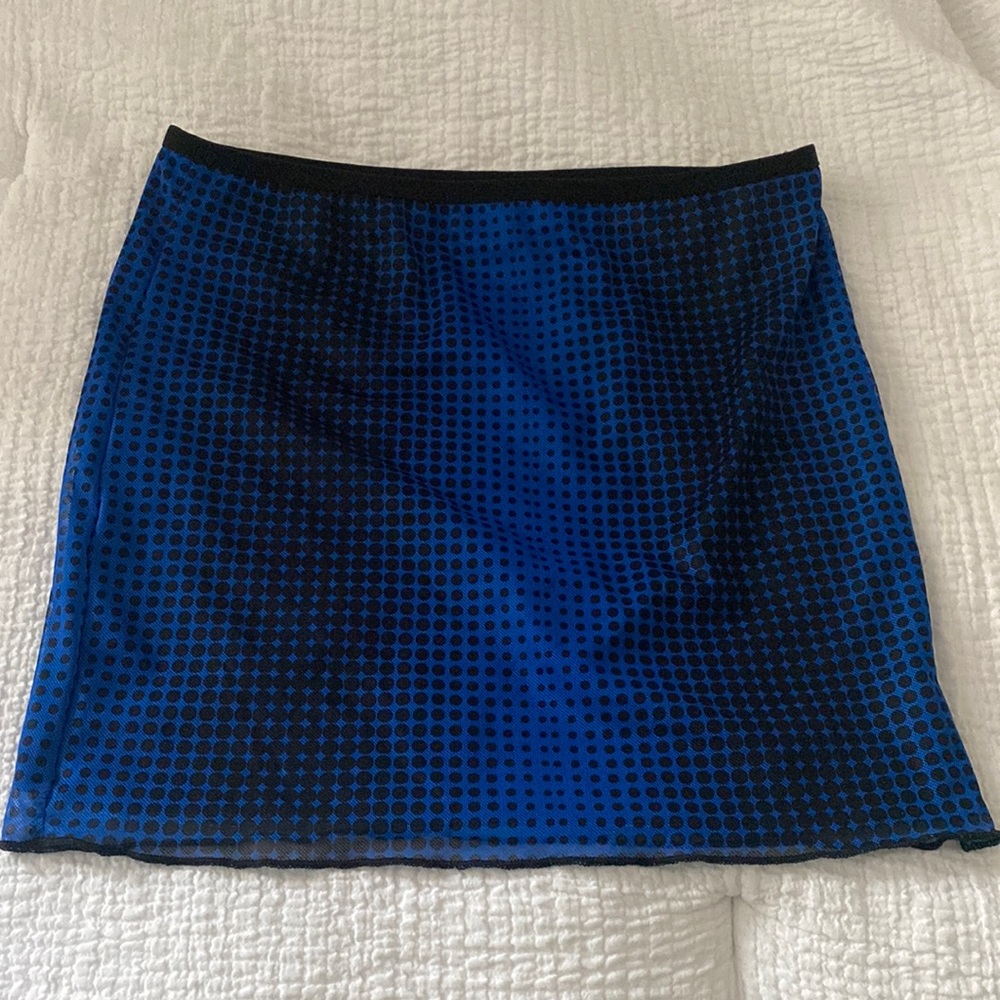 Edikted mesh mini skirt